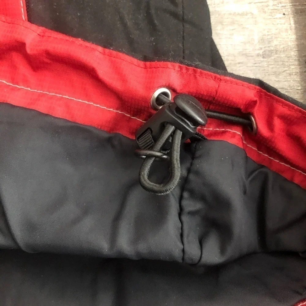 Sun Mountain Red Black Windbreaker Jacket Mens Size L